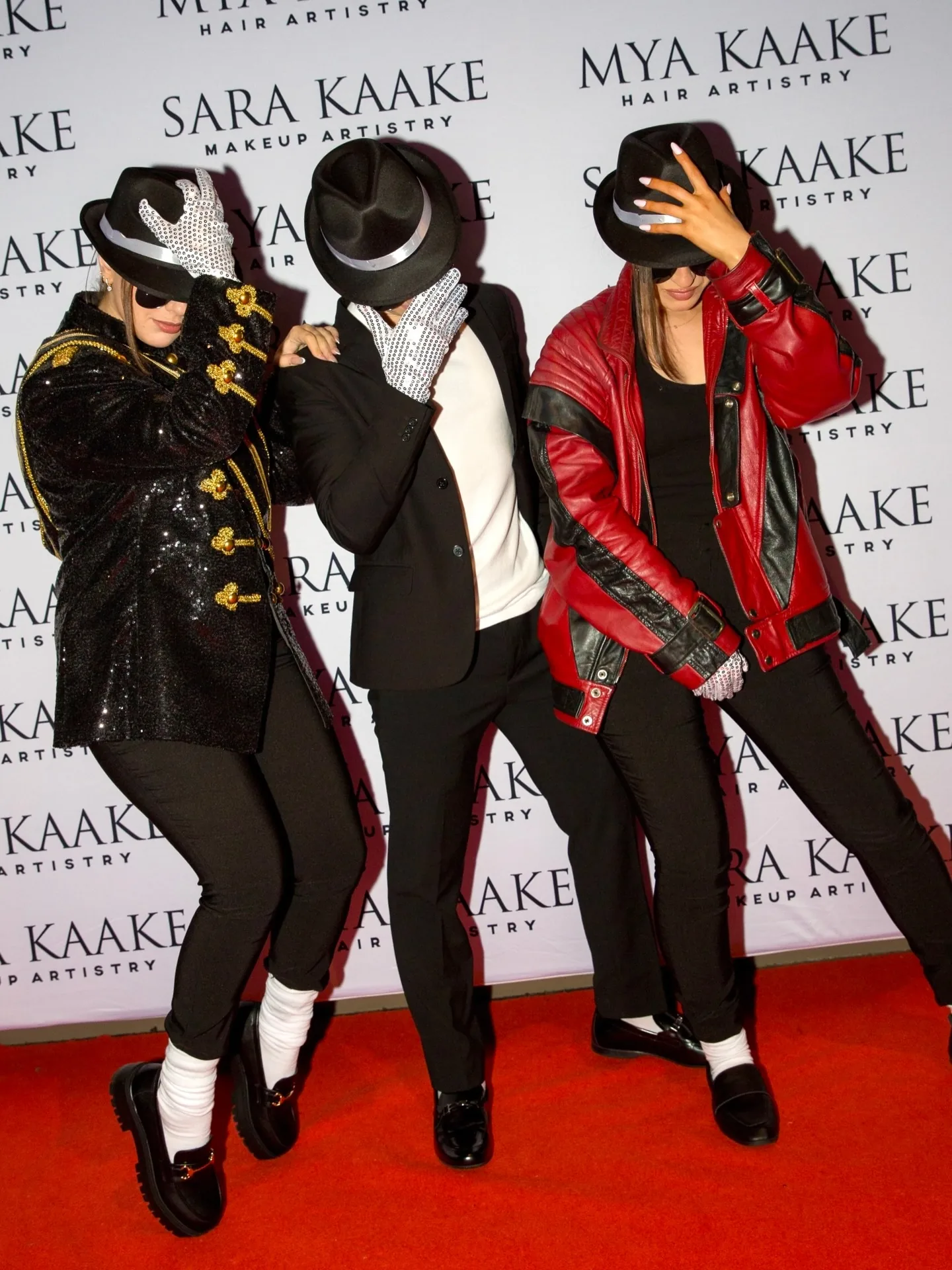 MJ night glam looks, Kaake studio